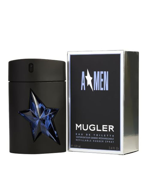 A*Men Eau De Toilette Refillable Rubber Flask Spray For Men By Theirry Mugler