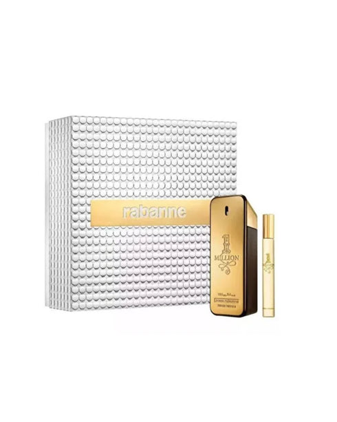 1 Million Eau de Toilette Spray 3.4 fl oz (100 ml) With Mini 0.34 oz For Men By Paco Rabanne