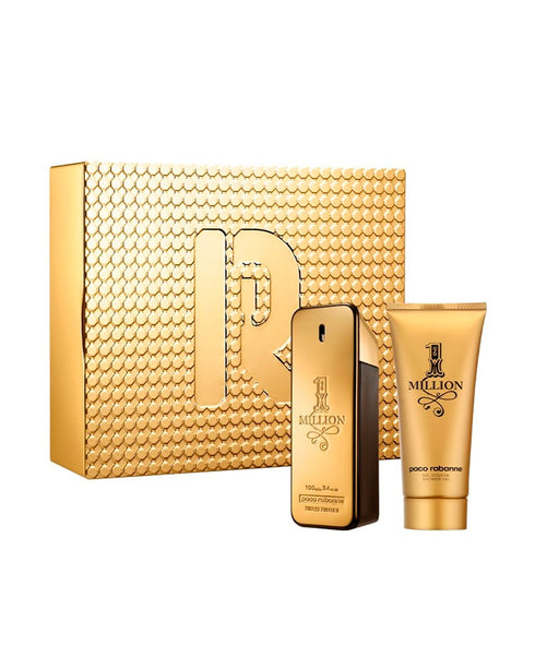 1 Million Eau de Toilette Gift Set 3.4 fl oz (100 ml) With 3.4 oz Shower Gel For Men By Paco Rabanne