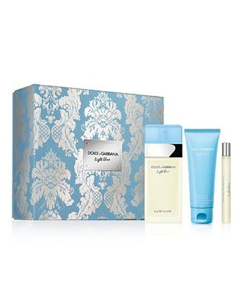 Light Blue Eau de Toilette Gift Set 4.2 fl oz (125 ml) With Mini 0.34 oz For Men By Dolce & Gabbana