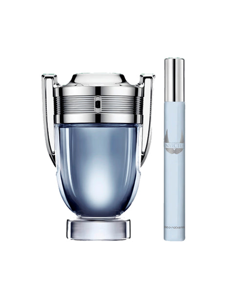 Invictus Eau de Toilette Spray 3.4 fl oz (100 ml) With Mini 0.68 oz For Men By Paco Rabanne