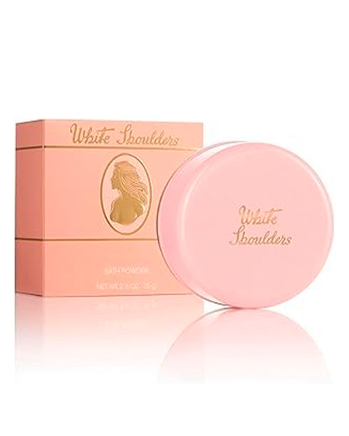 White Shoulders Body Powder 2.6 oz For Women By Evyan