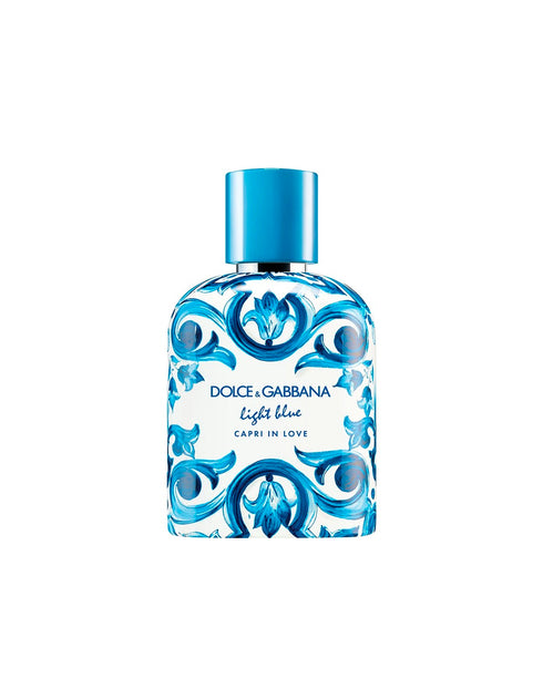 Light Blue Love Is Love Capri Eau de Parfum Spray 3.4 fl oz (100 ml) For Women By Dolce & Gabbana