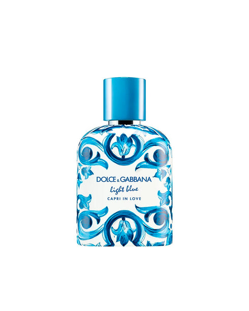 Light Blue Love Is Love Capri Eau de Parfum Spray 3.4 fl oz (100 ml) For Women By Dolce & Gabbana