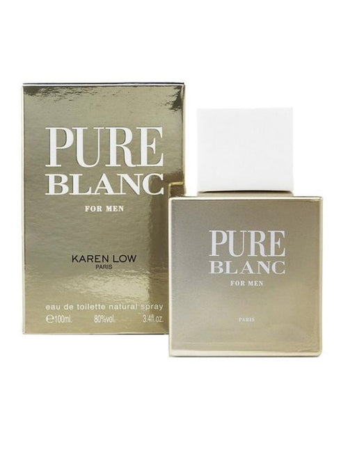 Pure Blanc Eau De Toilette For Men By Karen Low