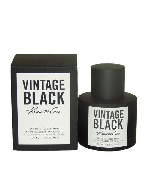 Vintage Black Eau De Toilette Spray For Men By Kenneth Cole