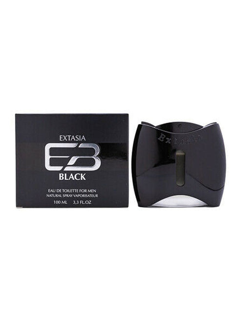 Extasia Black Eau De Toilette For Men By New Brand