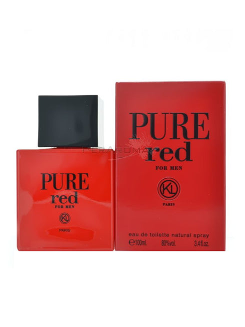 Pure Red Eau De Toilette Spray For Men By Karen Low