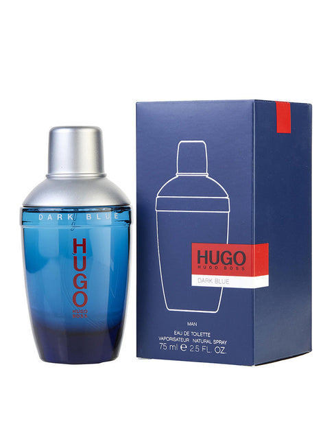 Dark Blue Eau De Toilette Spray For Men By Hugo Boss