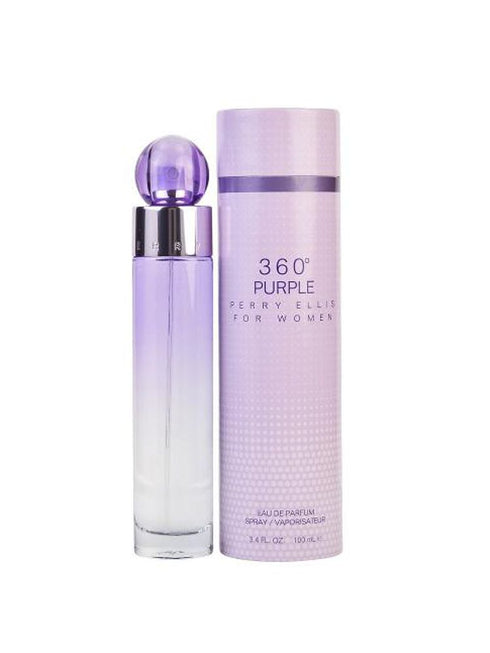 360 Purple Eau De Parfum Spray For Women By Perry Ellis