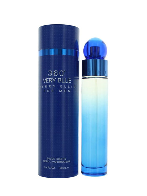 360 Very Blue Eau De Toilette Spray For Men By Perry Ellis