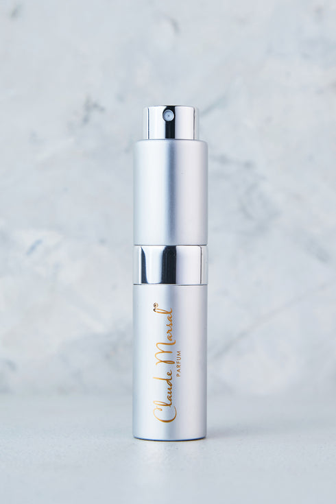 Black & Gold Travel Atomizer by Claude Marsal