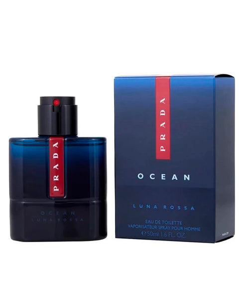 Prada Luna Rossa Ocean Eau de Parfum Spray 1.6 fl oz (50 ml) For Men By Prada