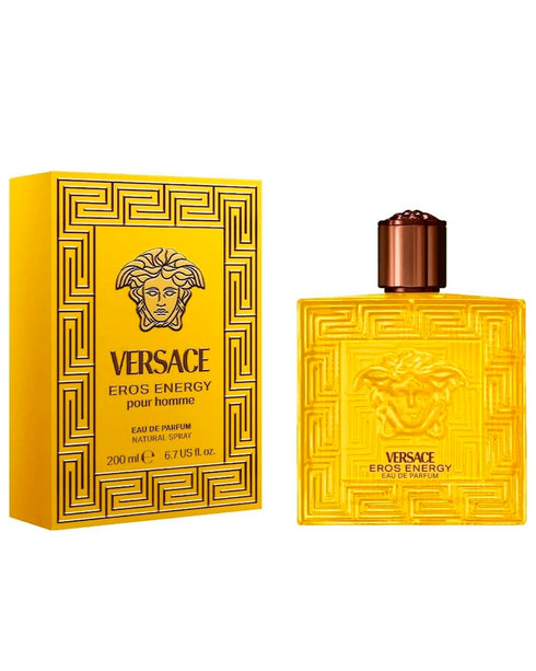 Versace Eros Energy Eau de Parfum Spray 6.7 fl oz (200 ml) For Men By Versace