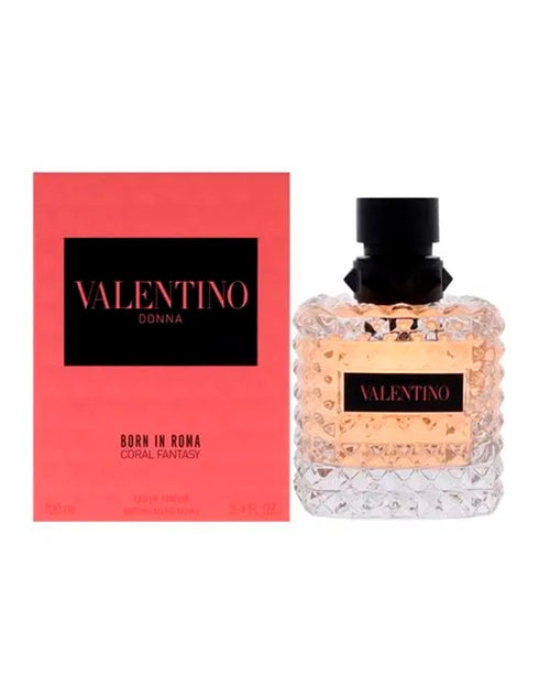 Valentino Donna Born In Roma Coral Fantasy Eau de Parfum Spray 3.4 fl oz (100 ml) For Women By Valentino
