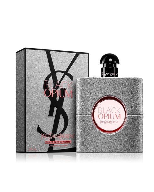 Black Opium Glitter Eau de Parfum Spray 3.0 fl oz (90 ml) For Women By Yves Saint Laurent