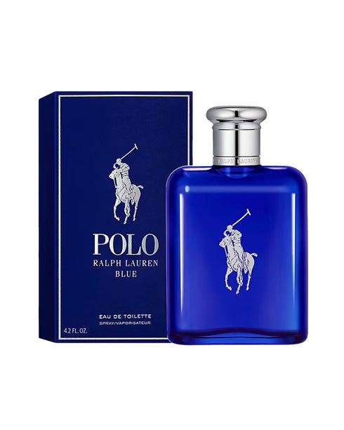 Polo Blue Refillable Eau de Toilette Spray 4.2 fl oz (125 ml) For Men By Ralph Lauren