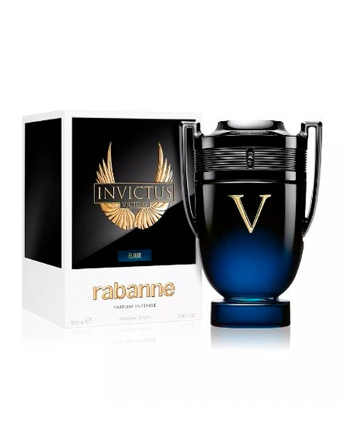 Invictus Victory Elixir Parfum Intense Spray 3.4 fl oz (100 ml) For Men By Paco Rabanne
