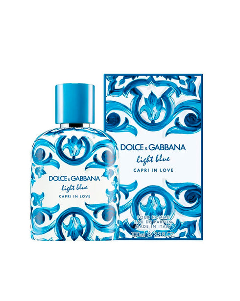 Light Blue Love Is Love Capri Eau de Parfum Spray 3.4 fl oz (100 ml) For Women By Dolce & Gabbana