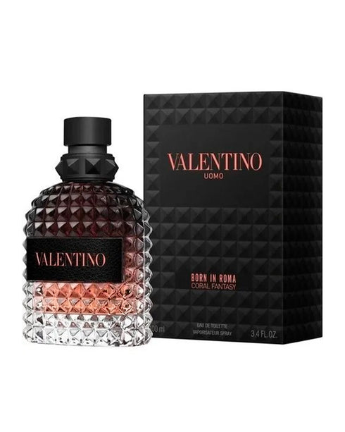 Uomo Born In Roma Coral Fantasy Eau de Toilette 3.4 fl oz (100 ml) For Men By Valentino