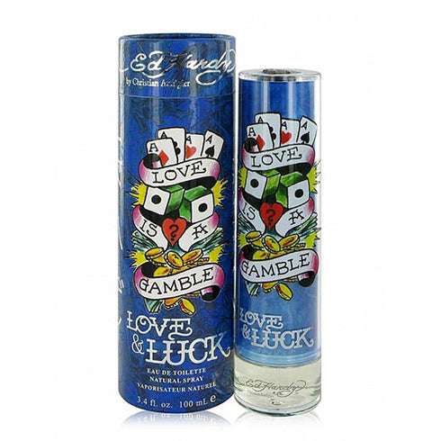 Ed Hardy Love & Luck Eau De Toilette Spray For Men By Christian Audigier