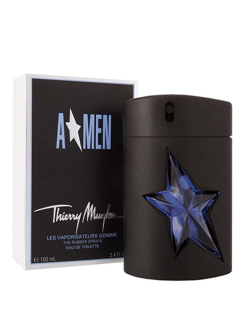 A*Men Eau De Toilette Refillable Rubber Flask Spray For Men By Theirry Mugler