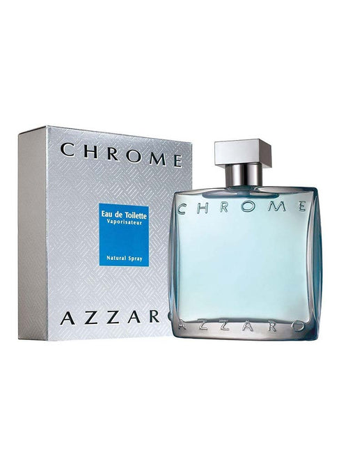 Chrome Eau De Toilette Spray For Men By Azzaro