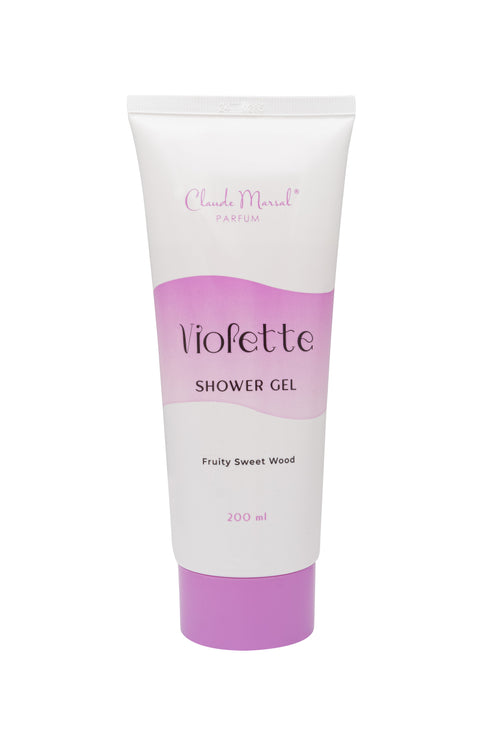Violette Shower Gel for Women by Claude Marsal
