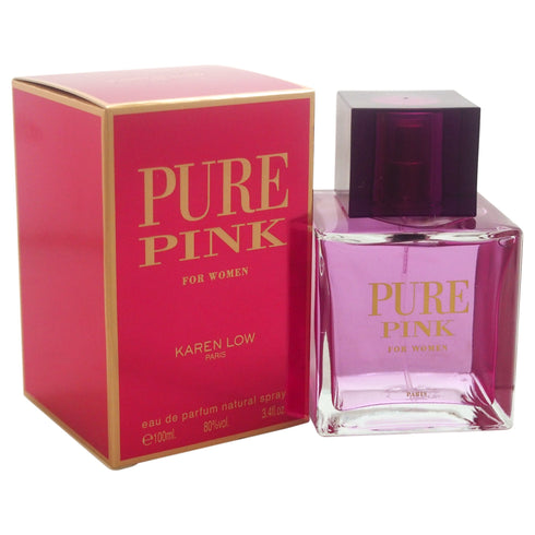 Pure Pink Eau De Parfum For Women By Karen Low