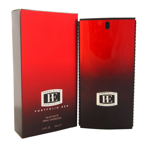 Portfolio Red Eau De Toilette For Men By Perry Ellis
