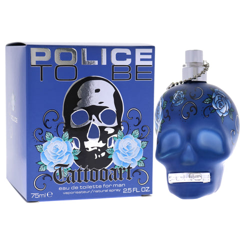 To Be Tattooart Eau De Toilette For Men By Police