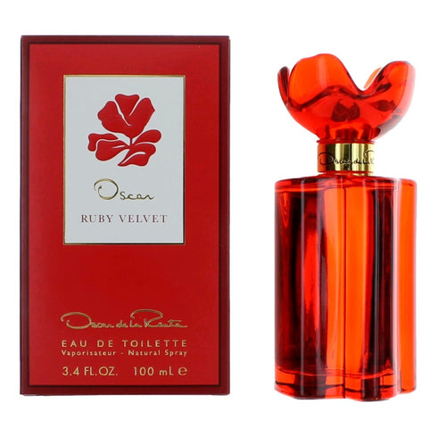 Ruby Velvet Eau De Toilette Spray For Women By Oscar De La Renta