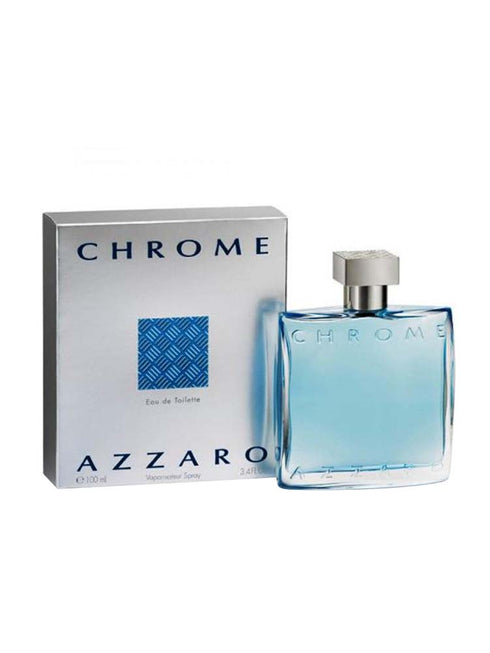 Chrome Eau De Toilette Spray For Men By Azzaro