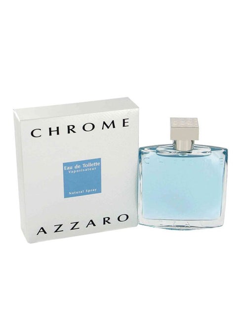 Chrome Eau De Toilette Spray For Men By Azzaro