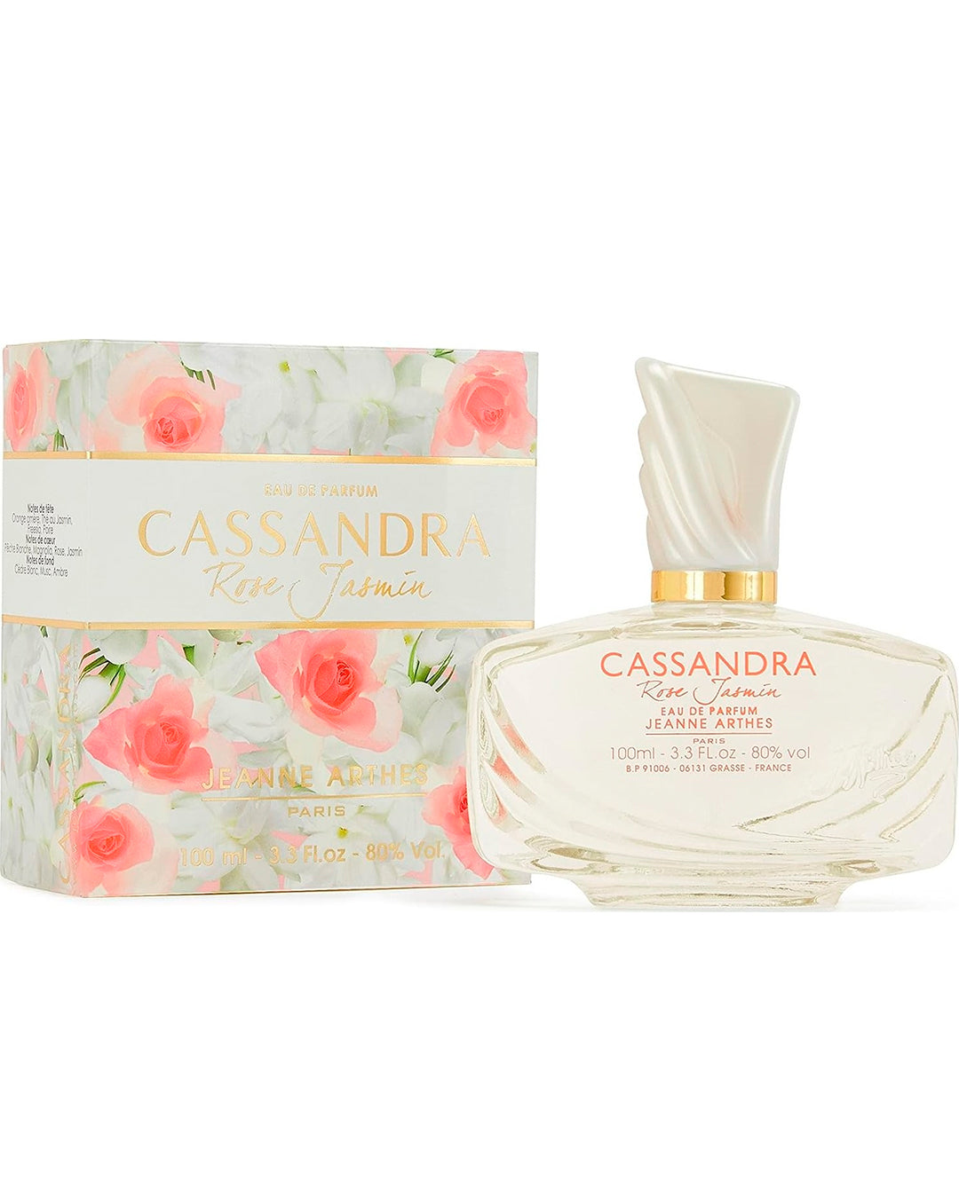 Jeanne Arthes Cassandra Rose Jasmin Eau de Parfum for women bottle and retail box