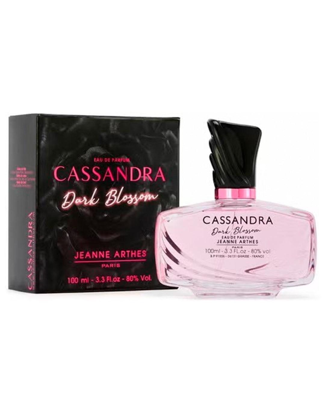 Jeanne Arthes Cassandra Dark Blossom Eau de Parfum for women bottle and retail box