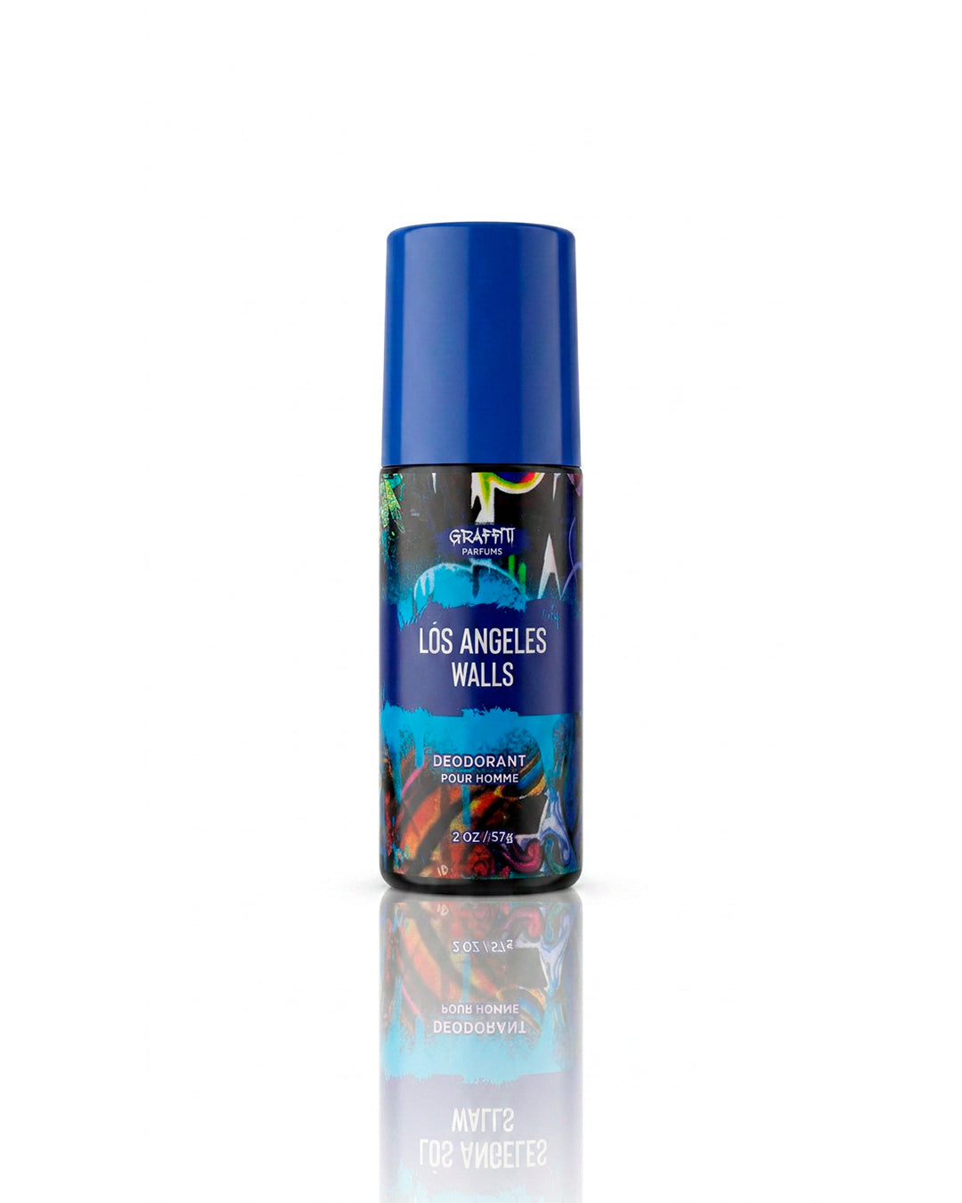 Graffiti L.A. Walls deodorant spray on a white background