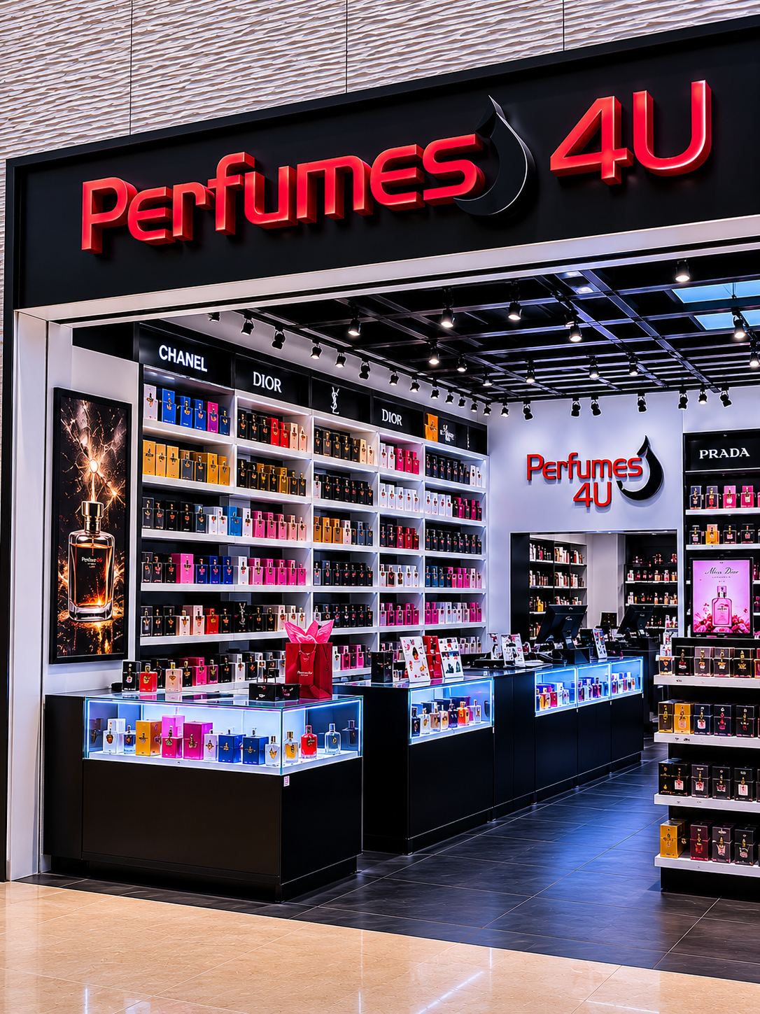 Perfumes4U stores across the United States and Puerto Rico