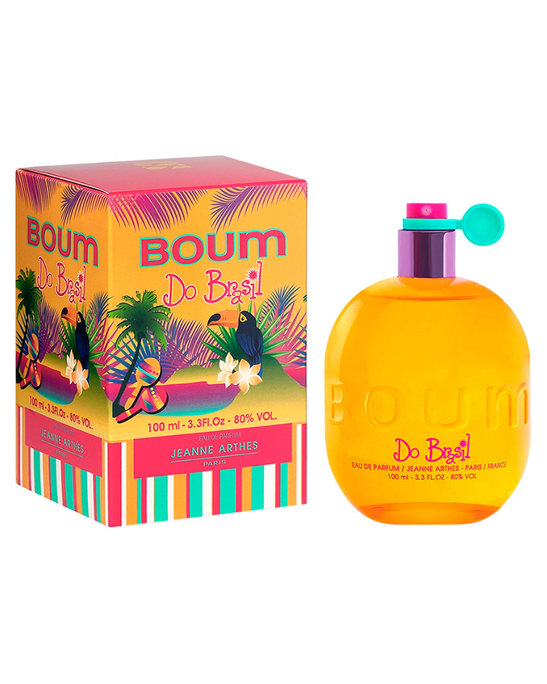 Jeanne Arthes Boum Do Brasil Eau de Parfum bottle and retail box