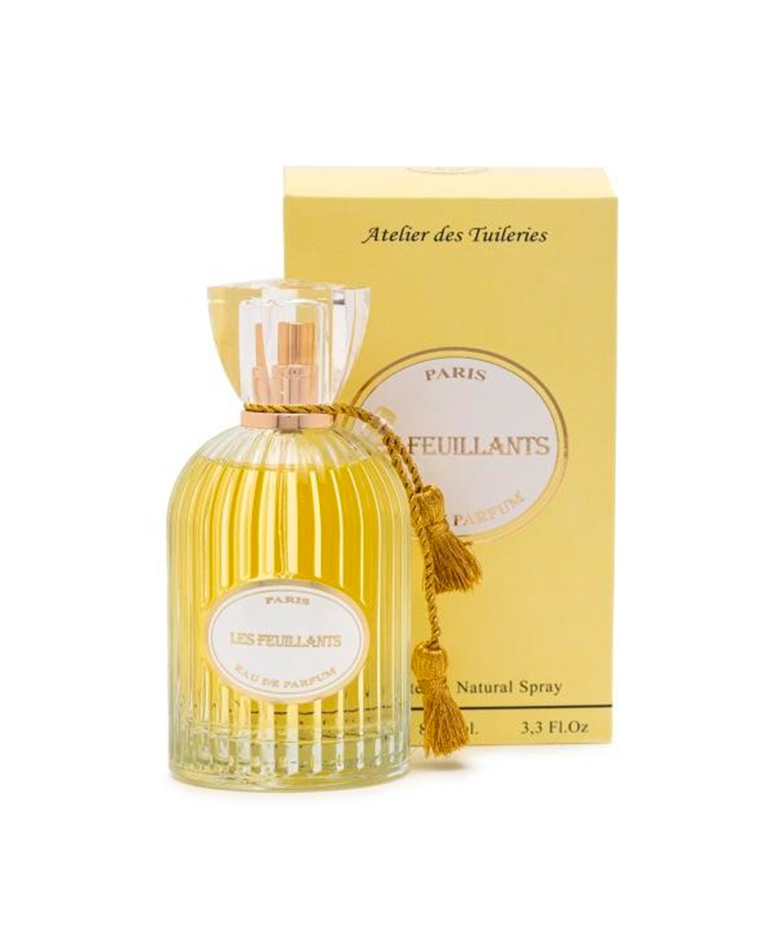 Atelier des Tuileries Les Feuillants Eau de Parfum for women bottle and retail box
