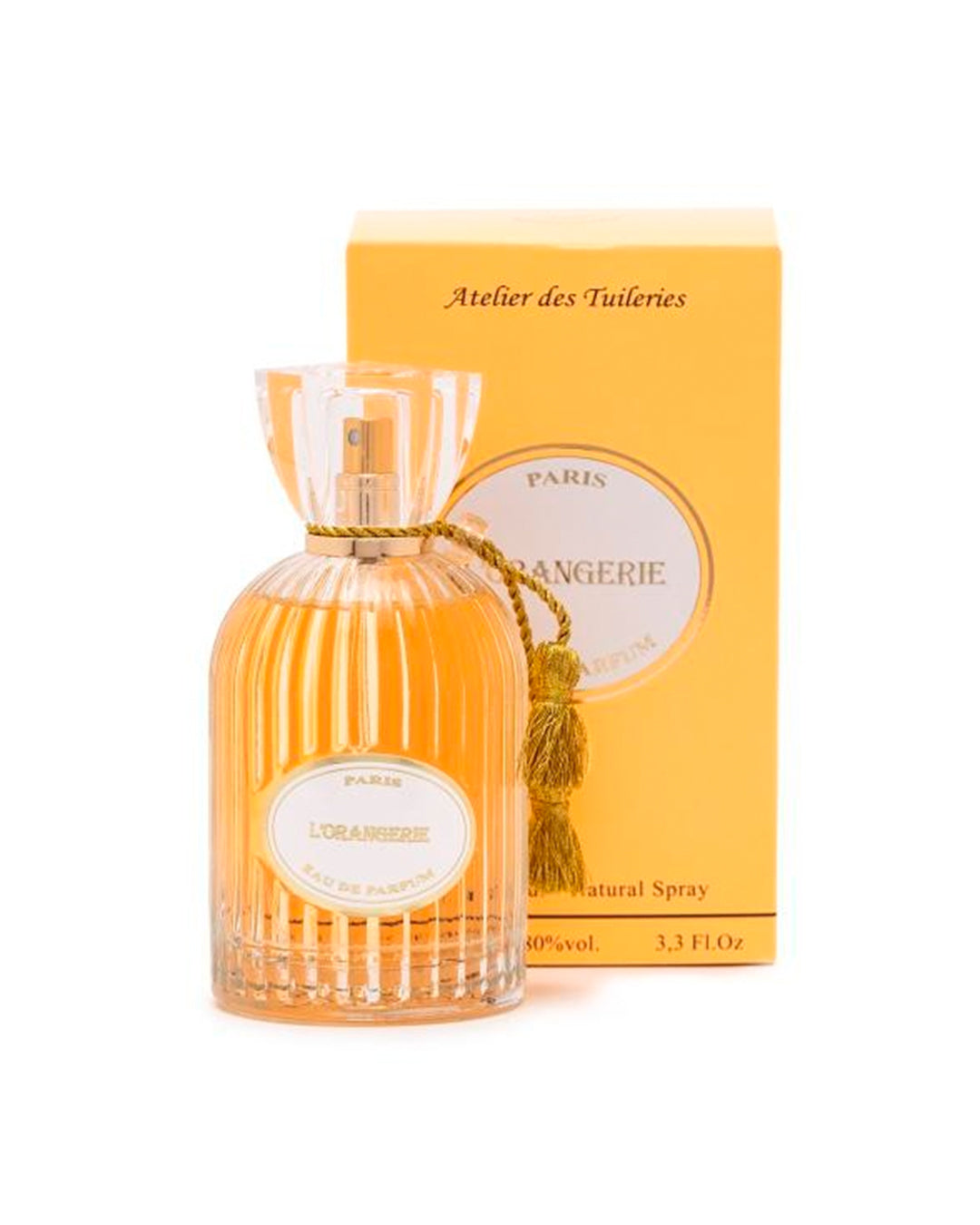 Atelier des Tuileries L'Orangerie Eau de Parfum for women bottle and retail box