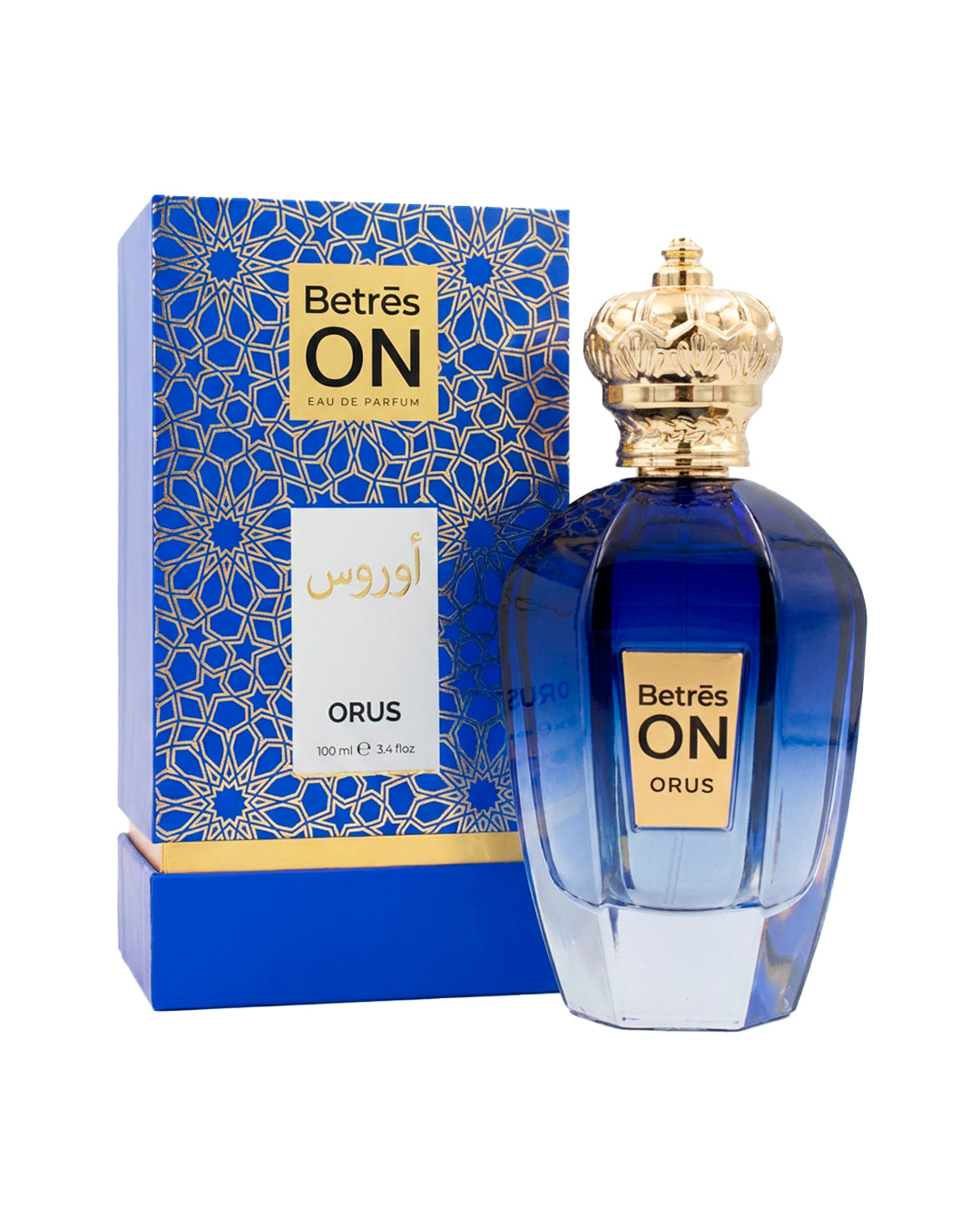 Betres On Orus Eau de Parfum unisex bottle and retail box