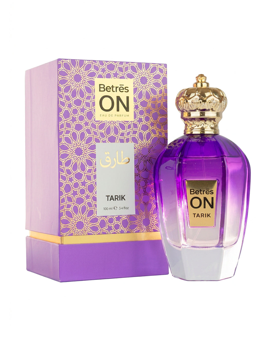 Betres On Tarik Eau de Parfum for women bottle and retail box
