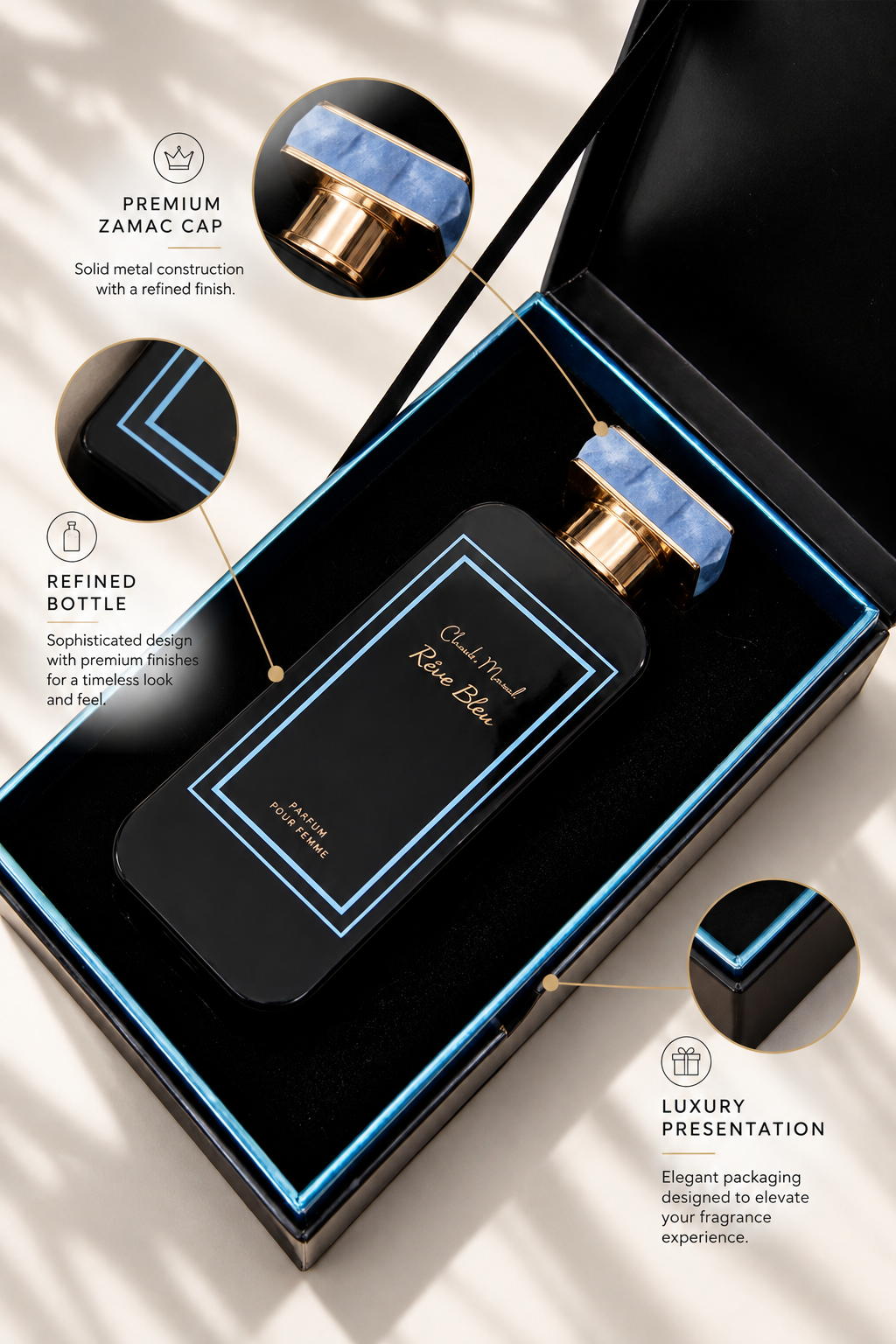 Reve Bleu Parfum for Women By Claude Marsal CLAUDE MARSAL