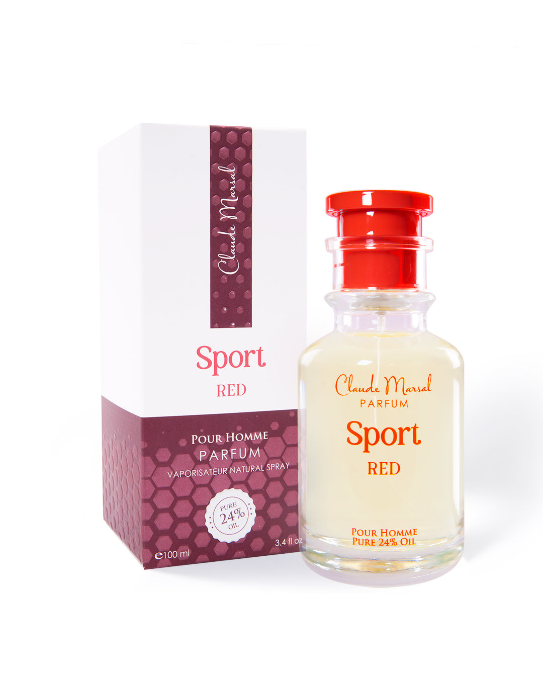 Sport Red Parfum for Men by Claude Marsal - perfumes4u.com
