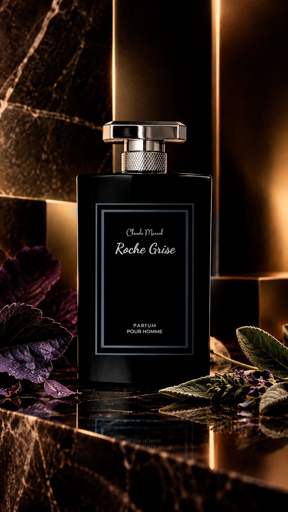 Roche Grise Parfum for Men by Claude Marsal 3.4 Fl oz CLAUDE MARSAL