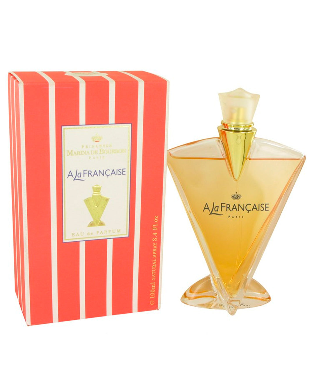 Atelier des Tuileries A La Francaise Eau de Parfum for women bottle and striped retail box