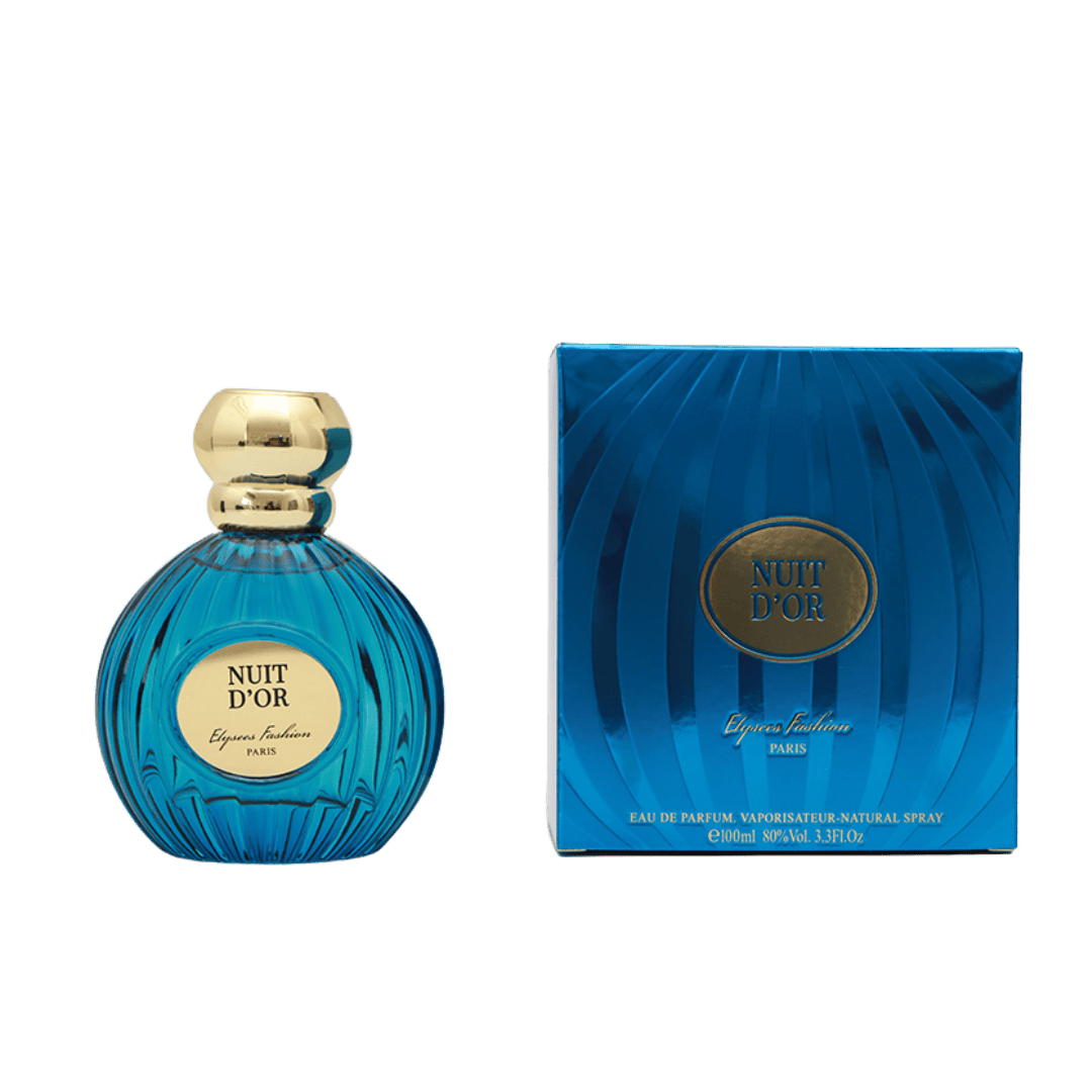 Prestige Parfums Nuit d'Or Eau de Parfum 100 ml bottle and box