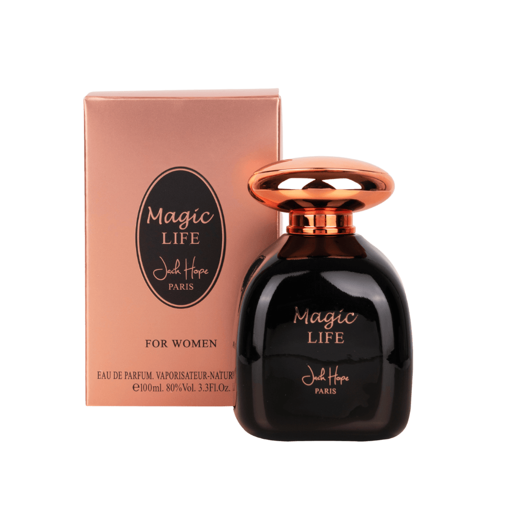 Prestige Parfums Jack Hope Paris Magic Life for Women Eau de Parfum 100 ml bottle and box