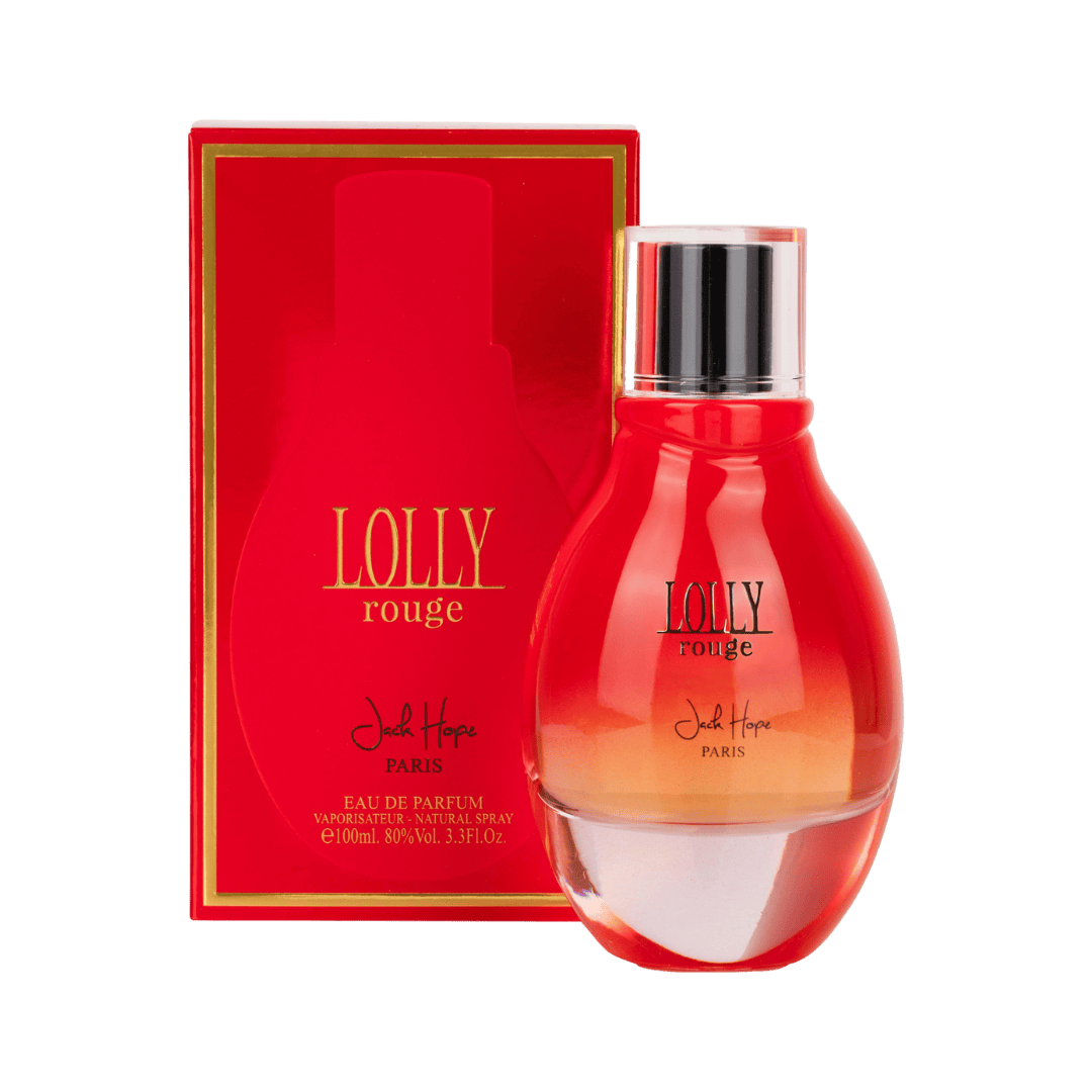 Jack Hope Paris Lolly Rouge Eau de Parfum 100 ml / 3.4 fl oz bottle and box